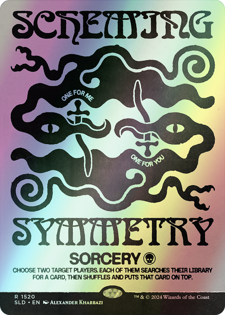Scheming Symmetry - Rainbow Foil (SLD) #1520★ [EN/F] s/o