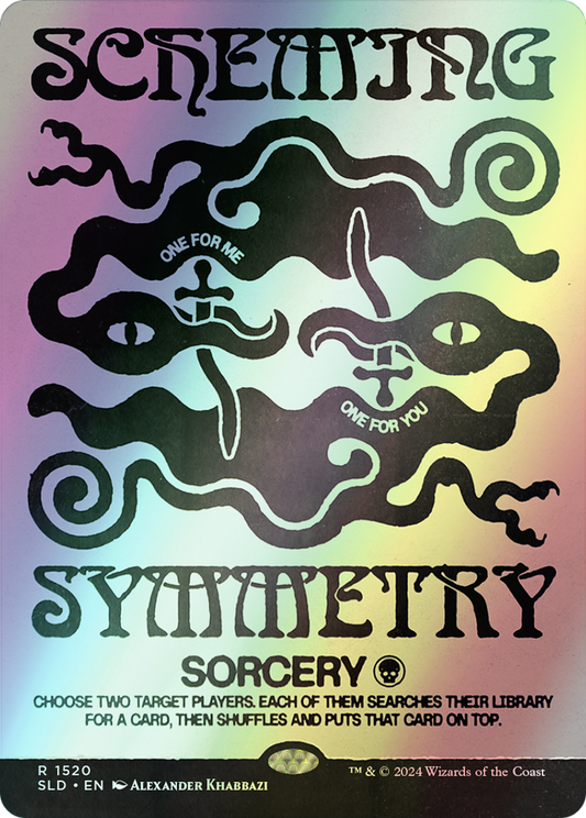 Scheming Symmetry - Rainbow Foil (SLD) #1520★ [EN/F] s/o