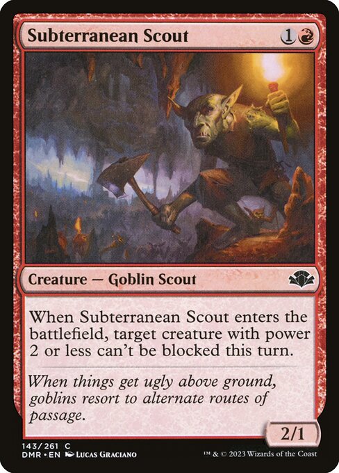 Subterranean Scout (DMR) #143 [EN/N]