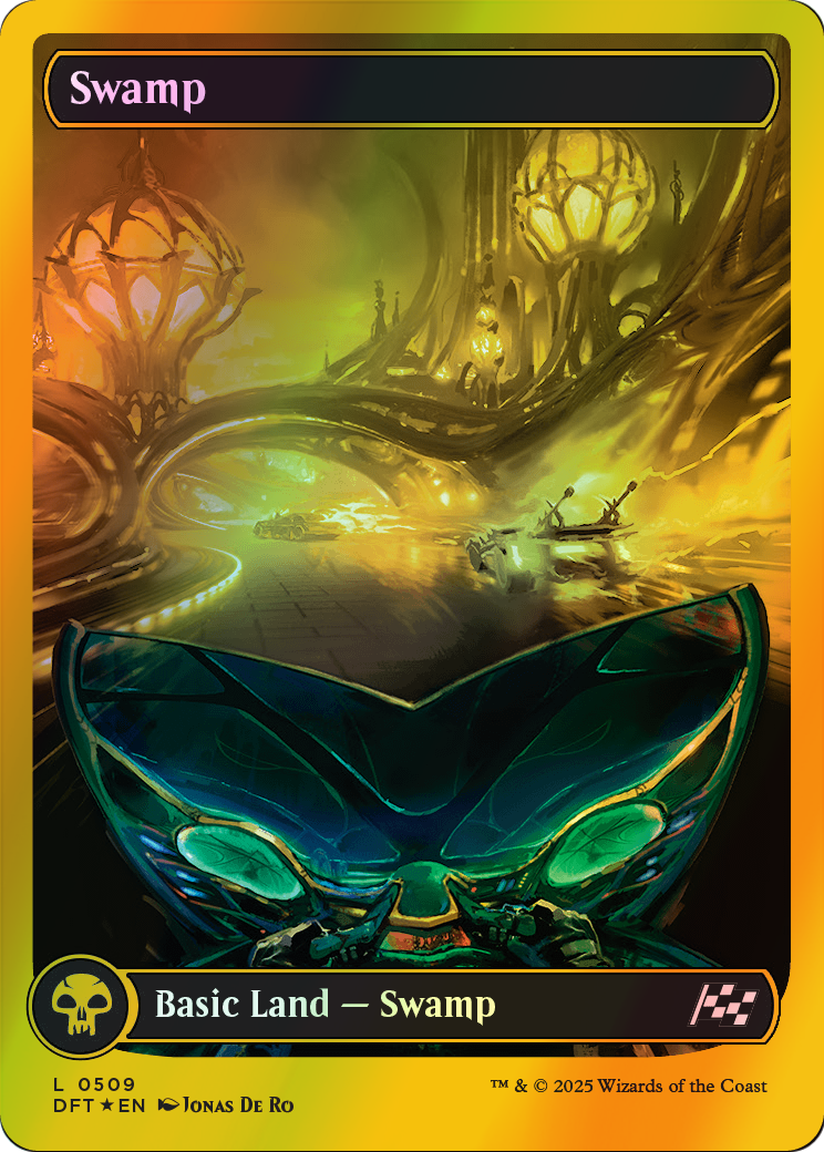 Swamp - Firstplace Foil (DFT) #509 [EN/F]