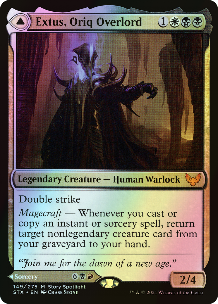 Extus, Oriq Overlord // Awaken the Blood Avatar (STX) #149 [EN/F] s/o