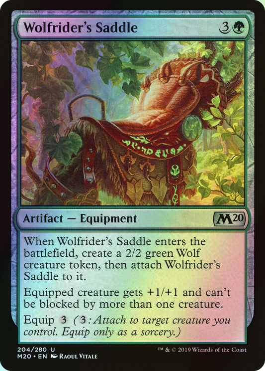 Wolfrider's Saddle (M20) #204 [EN/F]
