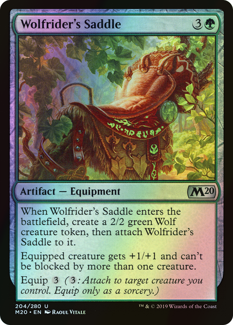 Wolfrider's Saddle (M20) #204 [EN/F]
