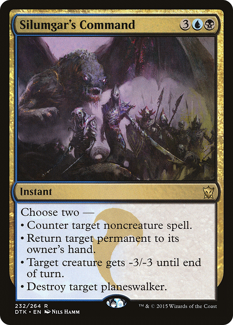Silumgar's Command (DTK) #232 [EN/N]