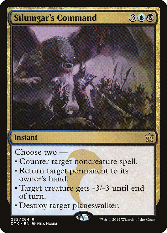 Silumgar's Command (DTK) #232 [EN/N]