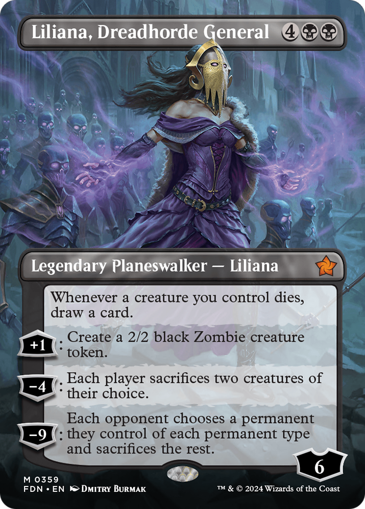 Liliana, Dreadhorde General (FDN) #359 [EN/N] s/o