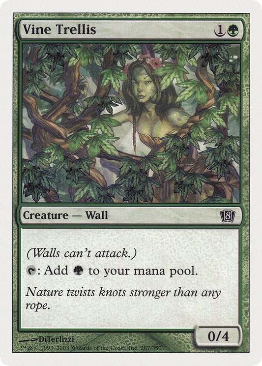 Vine Trellis (8ED) #287 [EN/N] s/o
