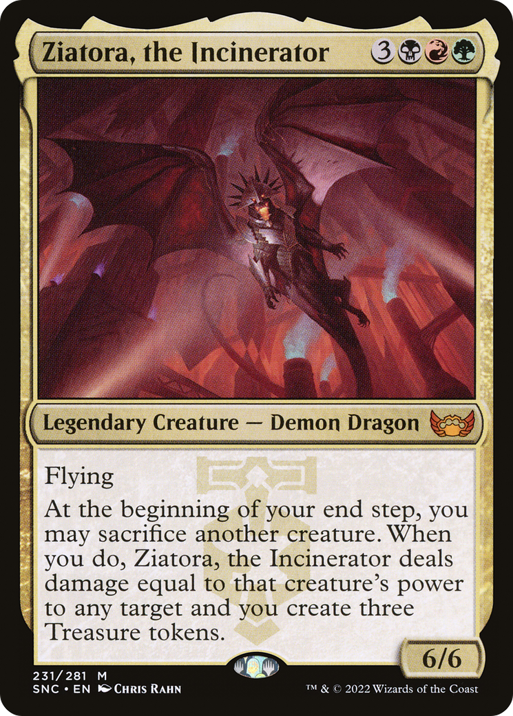 Ziatora, the Incinerator (SNC) #231 [EN/N] s/o