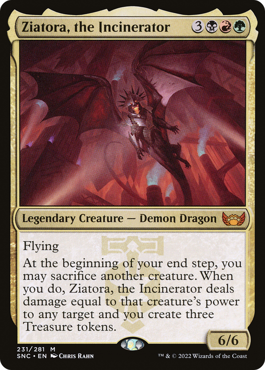 Ziatora, the Incinerator (SNC) #231 [EN/N] s/o