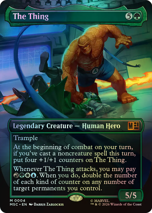 The Thing (MSC) #4 [EN/F] s/o