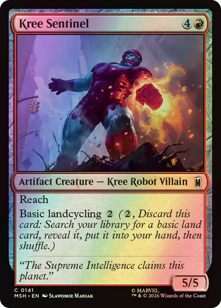 Kree Sentinel (MSH) #141 [EN/F]