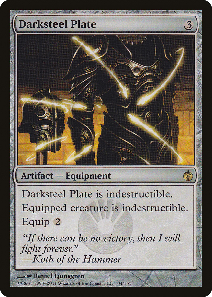 Darksteel Plate (MBS) #104 [EN/N]