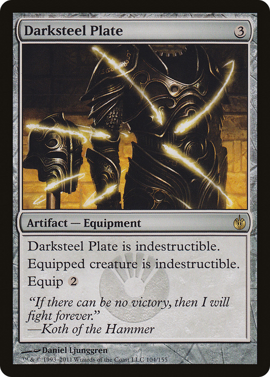Darksteel Plate (MBS) #104 [EN/N]
