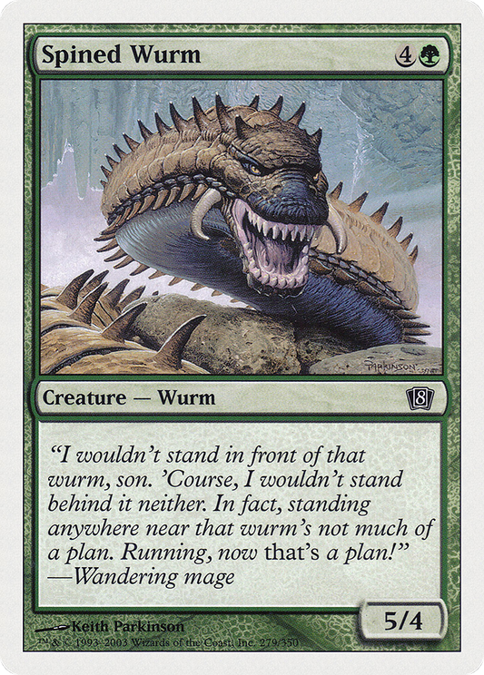 Spined Wurm (8ED) #279 [EN/N] s/o