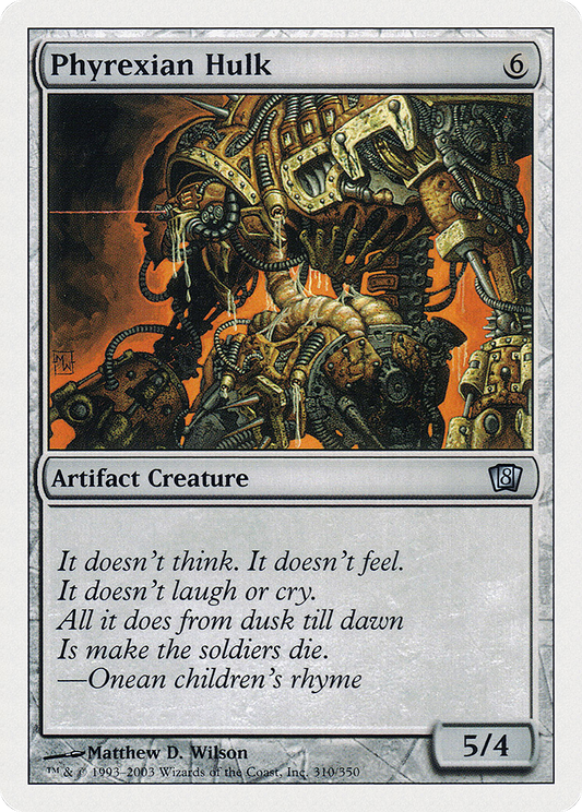 Phyrexian Hulk (8ED) #310 [EN/N]