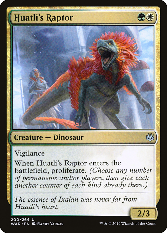 Huatli's Raptor (WAR) #200 [EN/N]