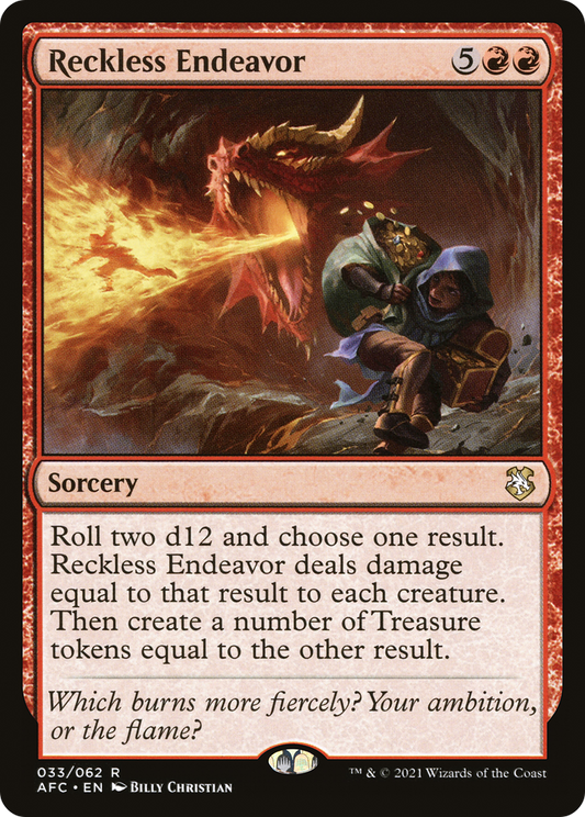Reckless Endeavor (AFC) #33 [EN/N] s/o