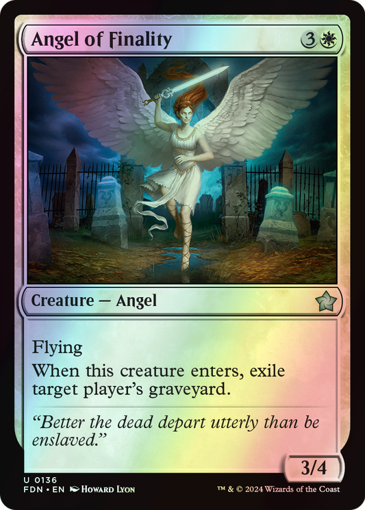 Angel of Finality (FDN) #136 [EN/F] s/o