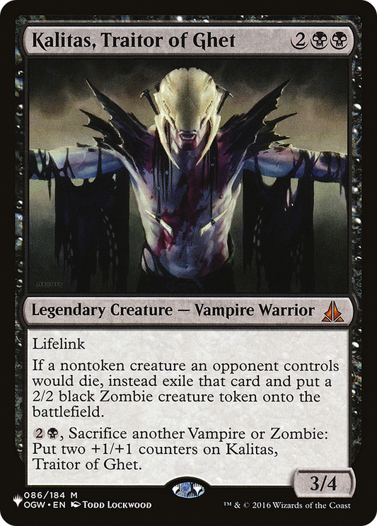 Kalitas, Traitor of Ghet (PLST) #OGW-86 [EN/N]