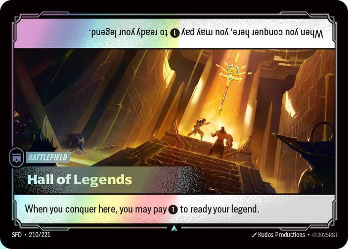 Hall of Legends (SFD) #210 [EN/F] s/o