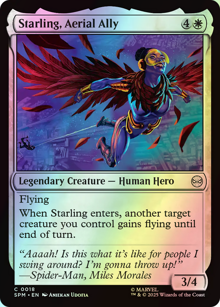 Starling, Aerial Ally (SPM) #18 [EN/F]