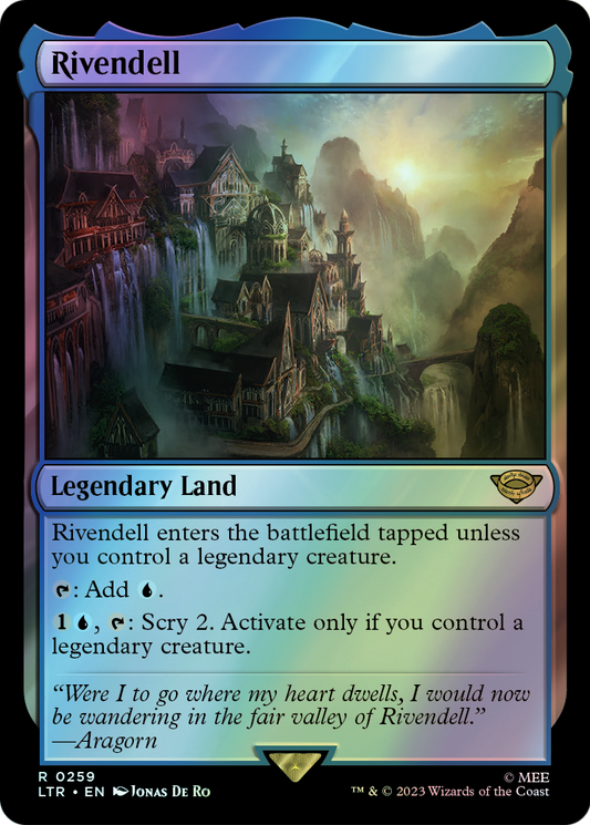 Rivendell (LTR) #259 [EN/F] s/o