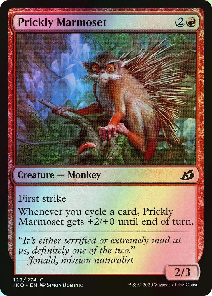 Prickly Marmoset (IKO) #129 [EN/F]