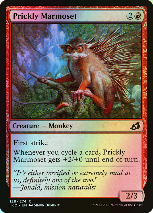 Prickly Marmoset (IKO) #129 [EN/F]