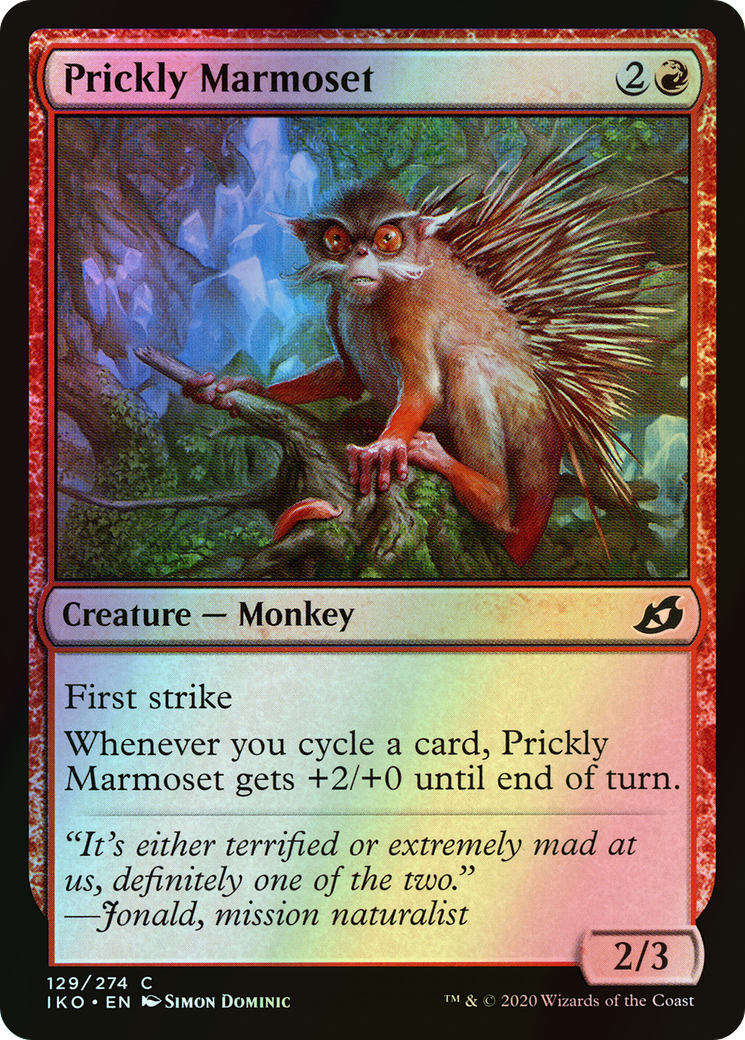 Prickly Marmoset (IKO) #129 [EN/F]