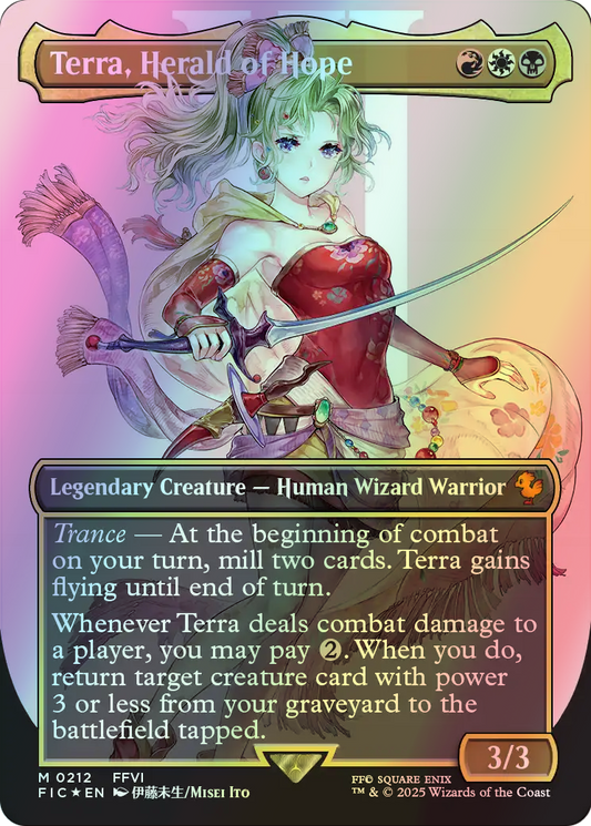 Terra, Herald of Hope - Surge Foil (FIC) #212 [EN/F]