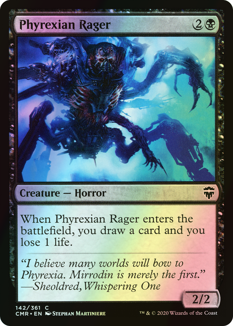 Phyrexian Rager (CMR) #142 [EN/F]