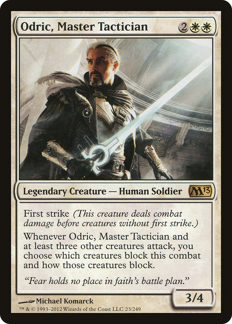 Odric, Master Tactician (M13) #23 [EN/N] s/o