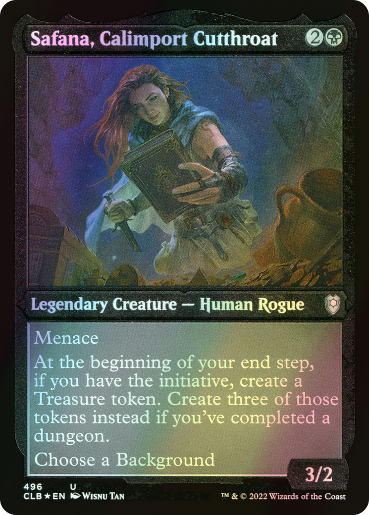 Safana, Calimport Cutthroat (CLB) #496 [EN/E]