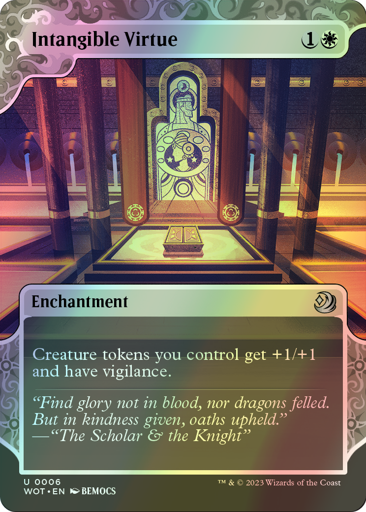 Intangible Virtue (WOT) #6 [EN/F]