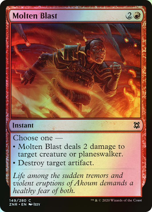 Molten Blast (ZNR) #149 [EN/F]