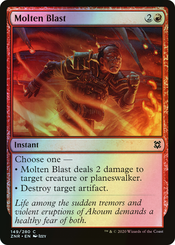 Molten Blast (ZNR) #149 [EN/F]