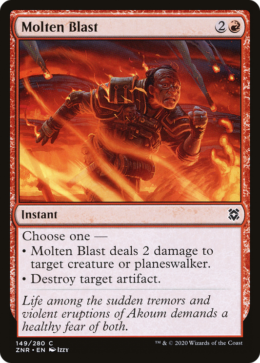 Molten Blast (ZNR) #149 [EN/N]