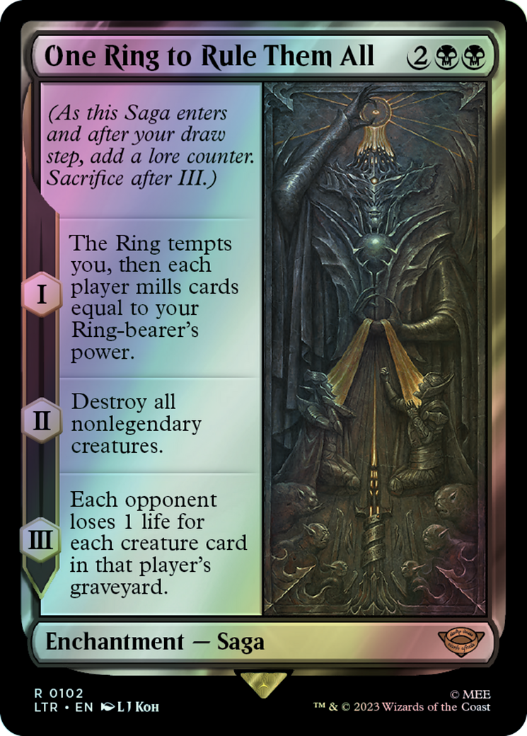 One Ring to Rule Them All (LTR) #102 [EN/F] s/o