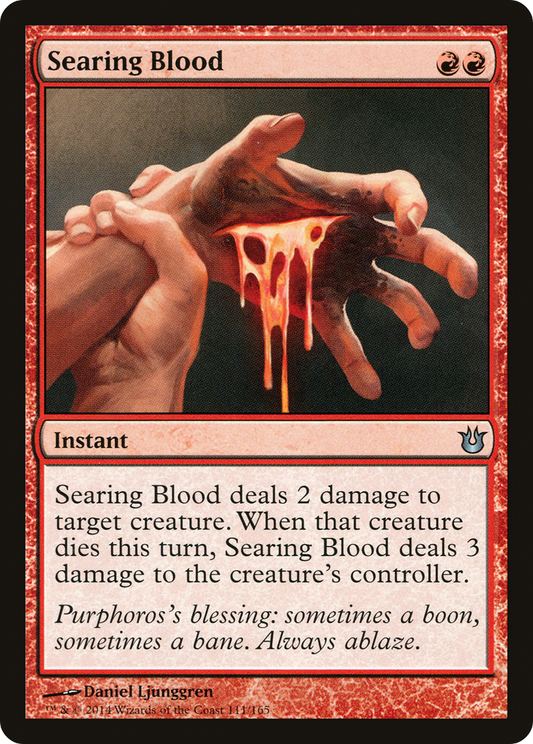 Searing Blood (BNG) #111 [EN/N]