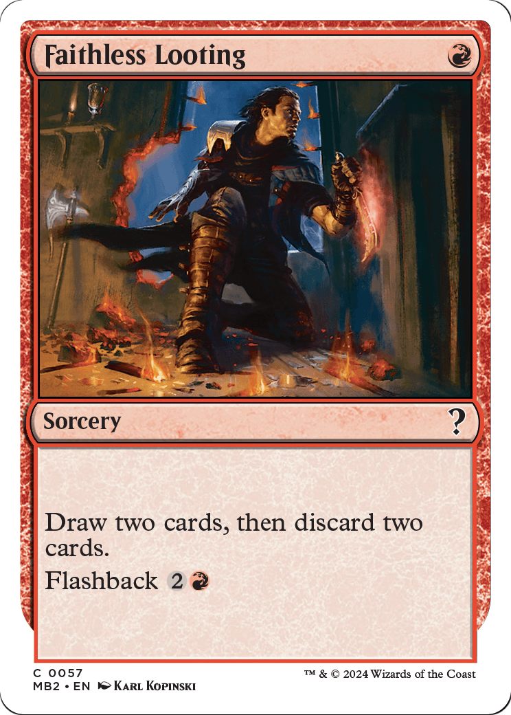 Faithless Looting (MB2) #57 [EN/N]