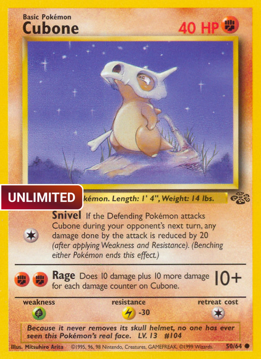 Cubone (JU) #50 [EN/U] s/o