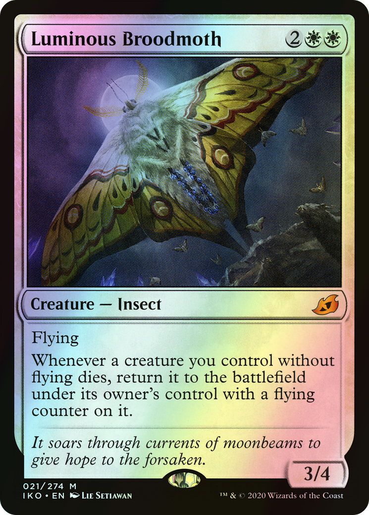 Luminous Broodmoth (IKO) #21 [EN/F] s/o