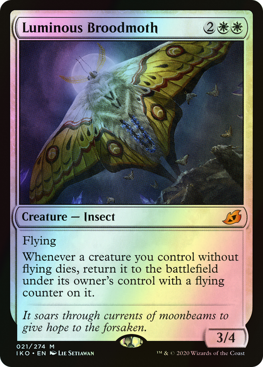 Luminous Broodmoth (IKO) #21 [EN/F] s/o