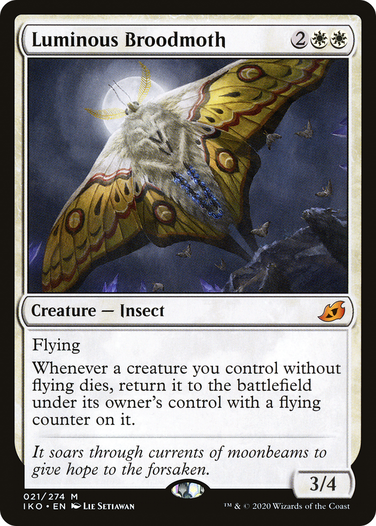 Luminous Broodmoth (IKO) #21 [EN/N]