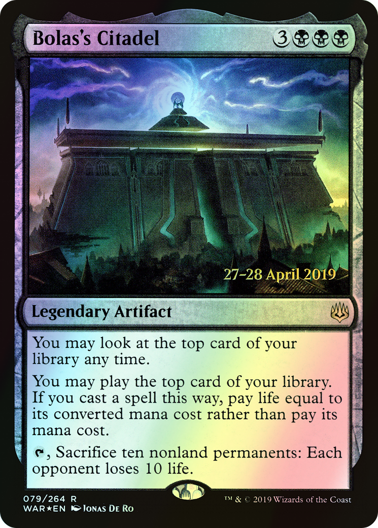 Bolas's Citadel (PWAR) #79s [EN/F] s/o