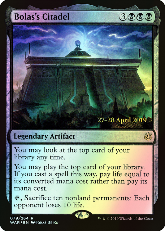 Bolas's Citadel (PWAR) #79s [EN/F] s/o