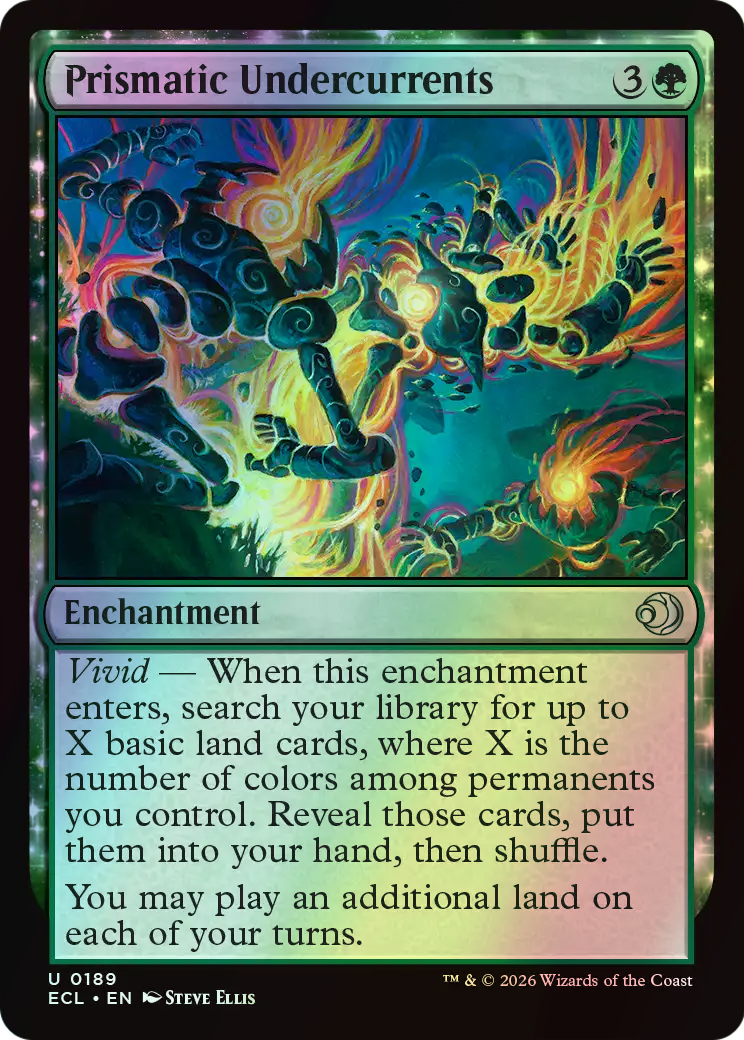 Prismatic Undercurrents (ECL) #189 [EN/F] s/o