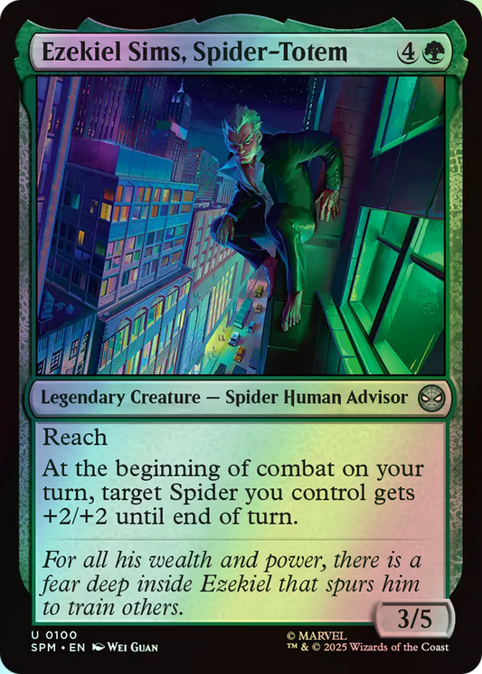 Ezekiel Sims, Spider-Totem (SPM) #100 [EN/F]