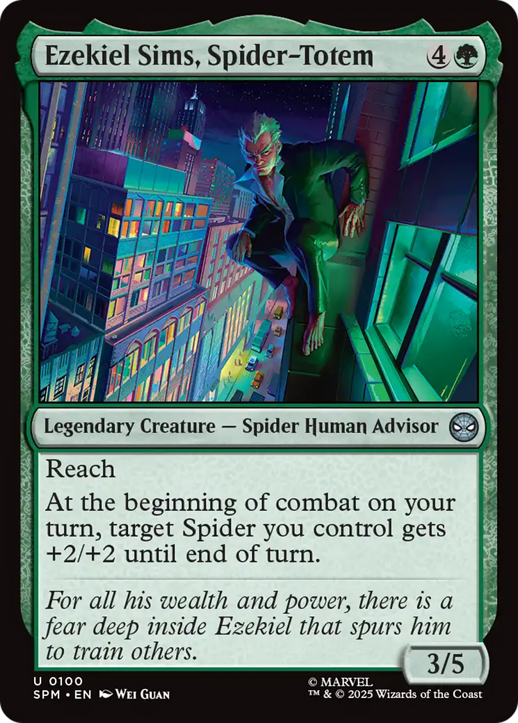 Ezekiel Sims, Spider-Totem (SPM) #100 [EN/N]