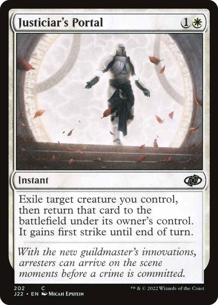 Justiciar's Portal (J22) #202 [EN/N] s/o